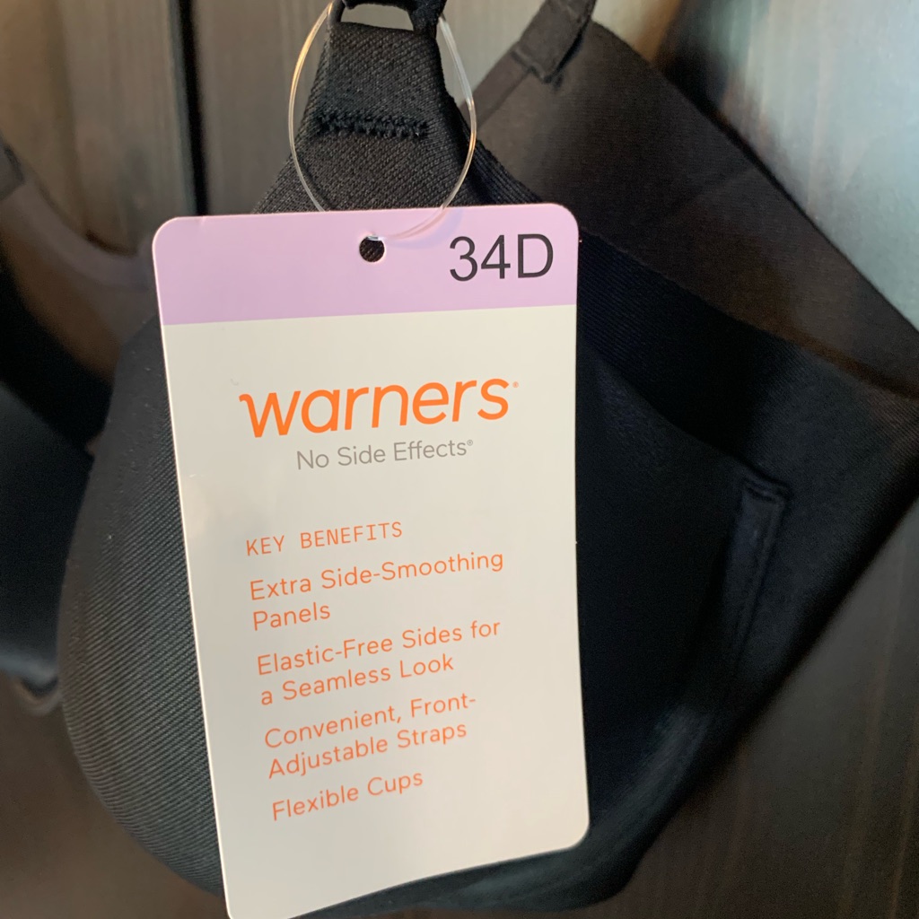 Warners No Side Effects Bra